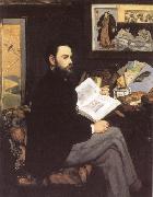 Portrait of Emile Zola, Edouard Manet